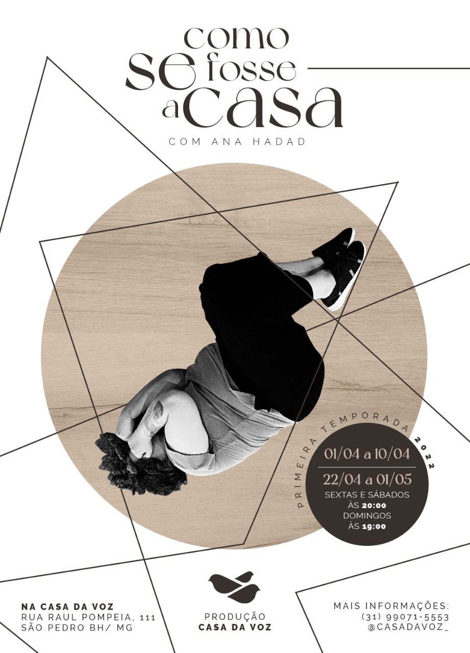 Espetáculo: "Como se fosse a casa" - Casa da Voz