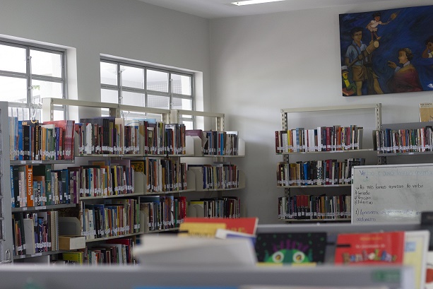 Divulgação biblioteca do Centro Cultural Jardim Guanabara 
