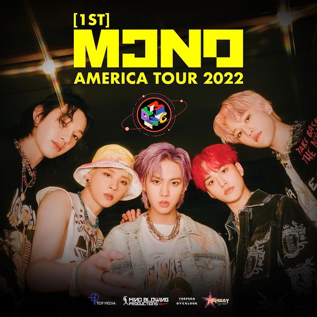 Show: Grupo sul-coreano MCND "TOUR 2022"