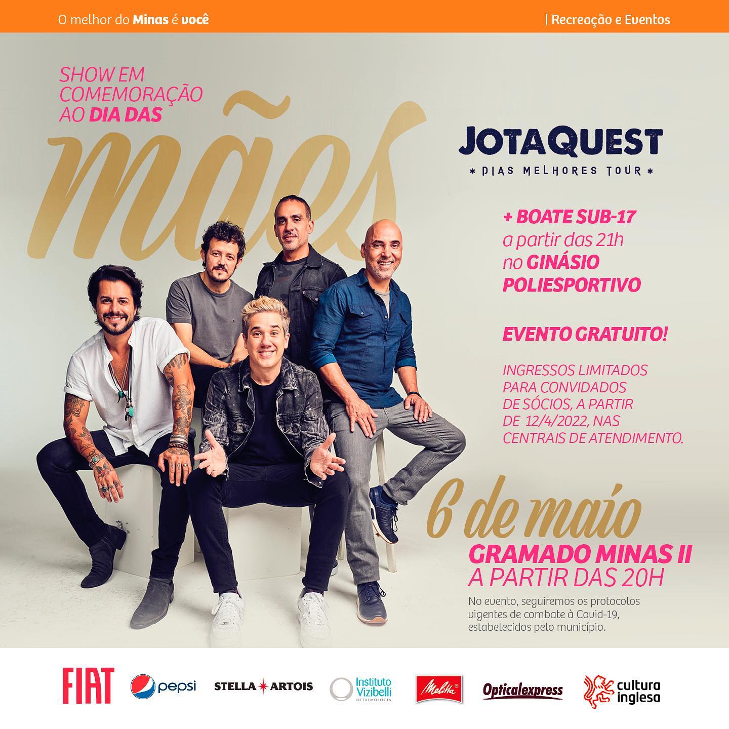 Show: “Dias Melhores Tour” - Jota Quest