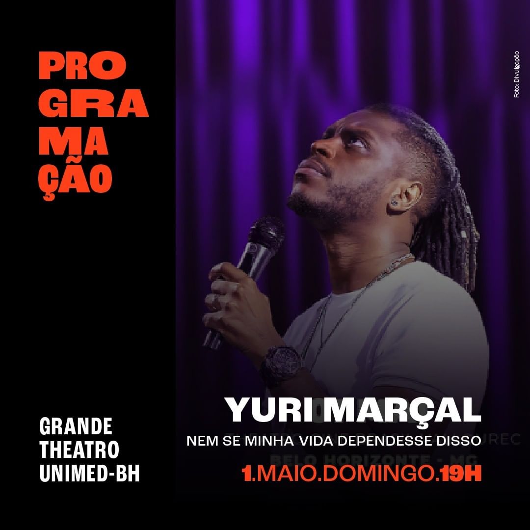 reprodução Instagram Show: "Nem Se Minha Vida Dependesse Disso" de Yuri Marçal
