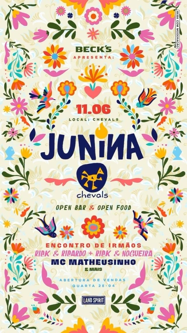 Reprodução/Oficial Junina Chevals