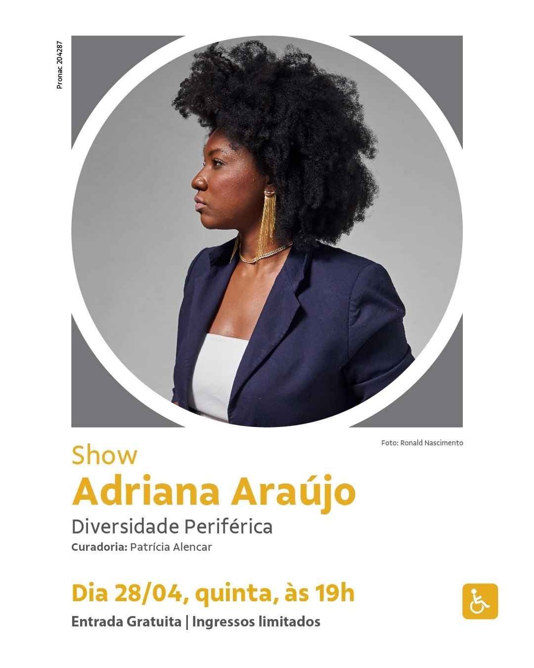 Show: Adriana Araújo - Memorial Vale