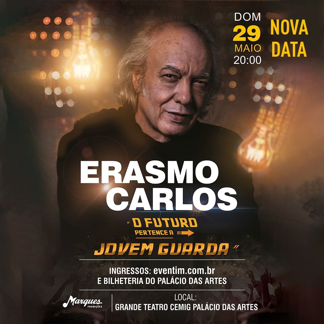 Show: Erasmo Carlos - Palácio das Artes