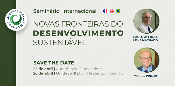 Reprodução evento Seminário Internacional Novas Fronteiras do Desenvolvimento Sustentável