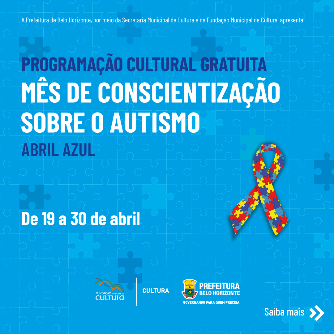 Programação Mês de Conscientização sobre o Autismo