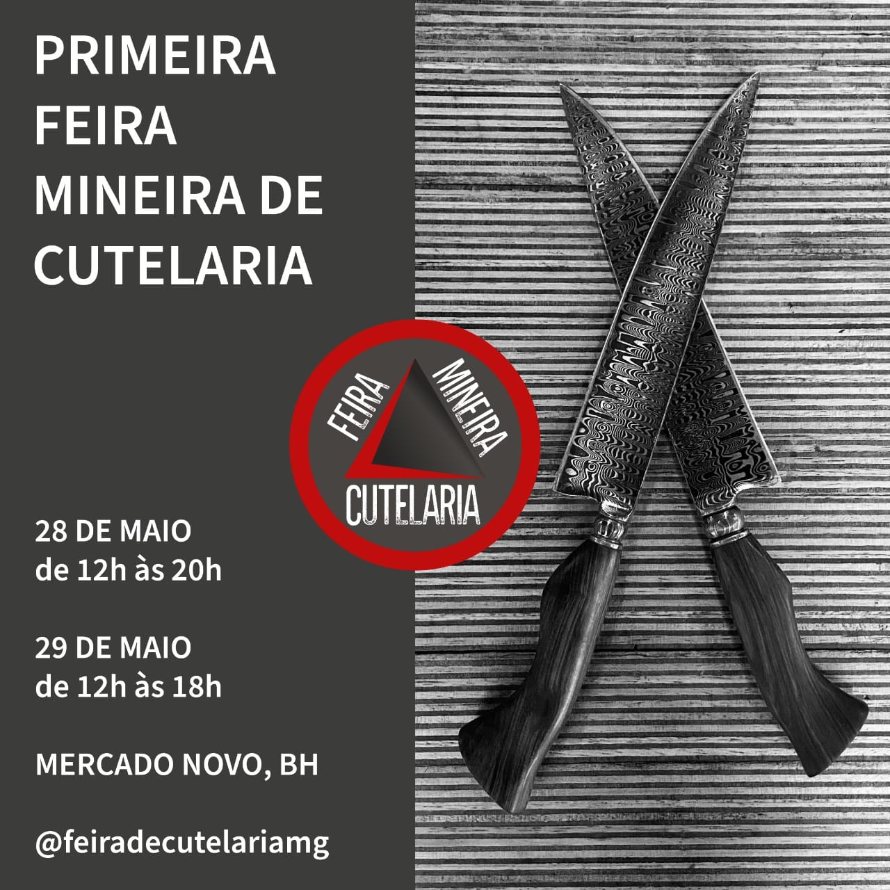 Banner Feira Mineira de Cutelaria