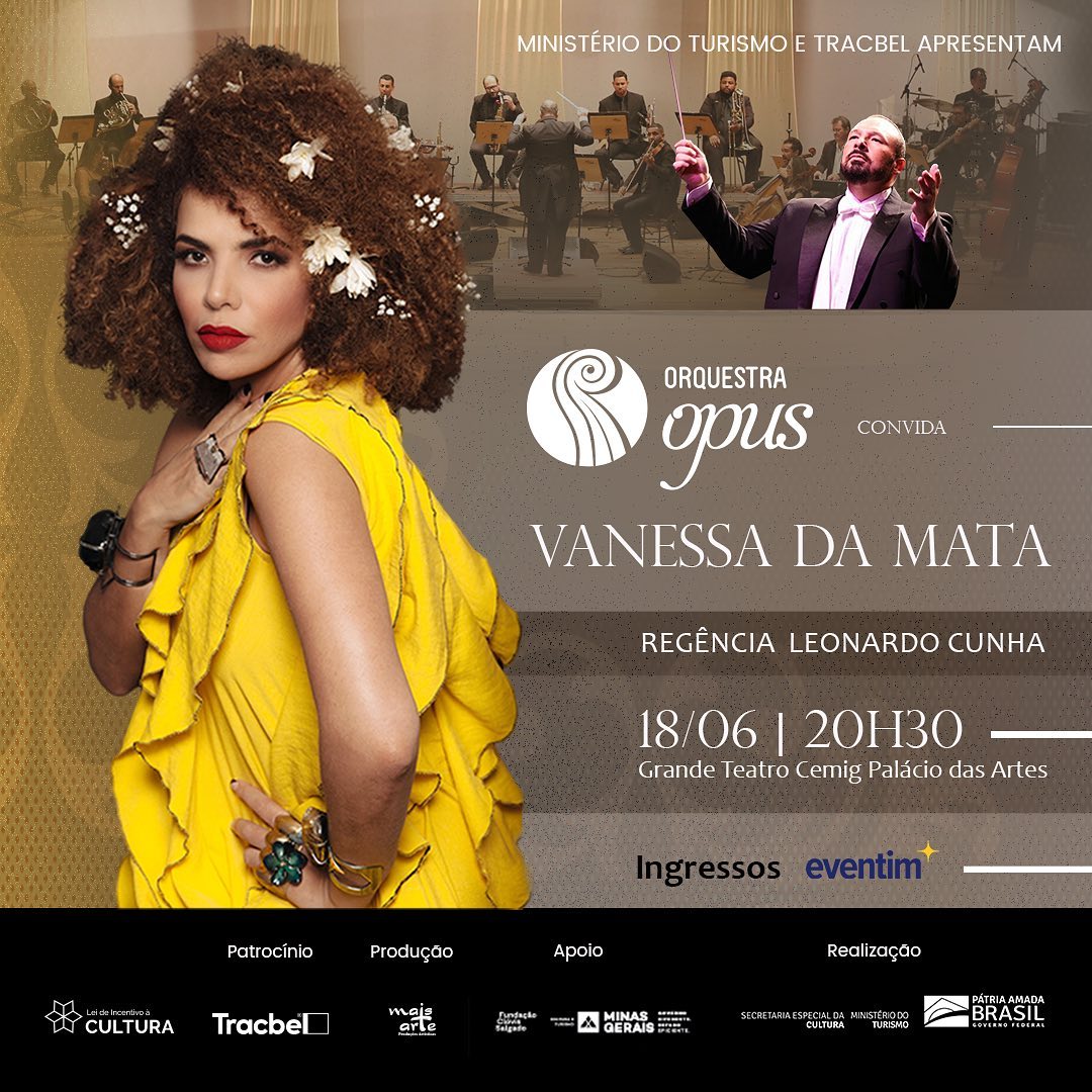 Concerto: Vanessa da Mata e Orquestra Opus