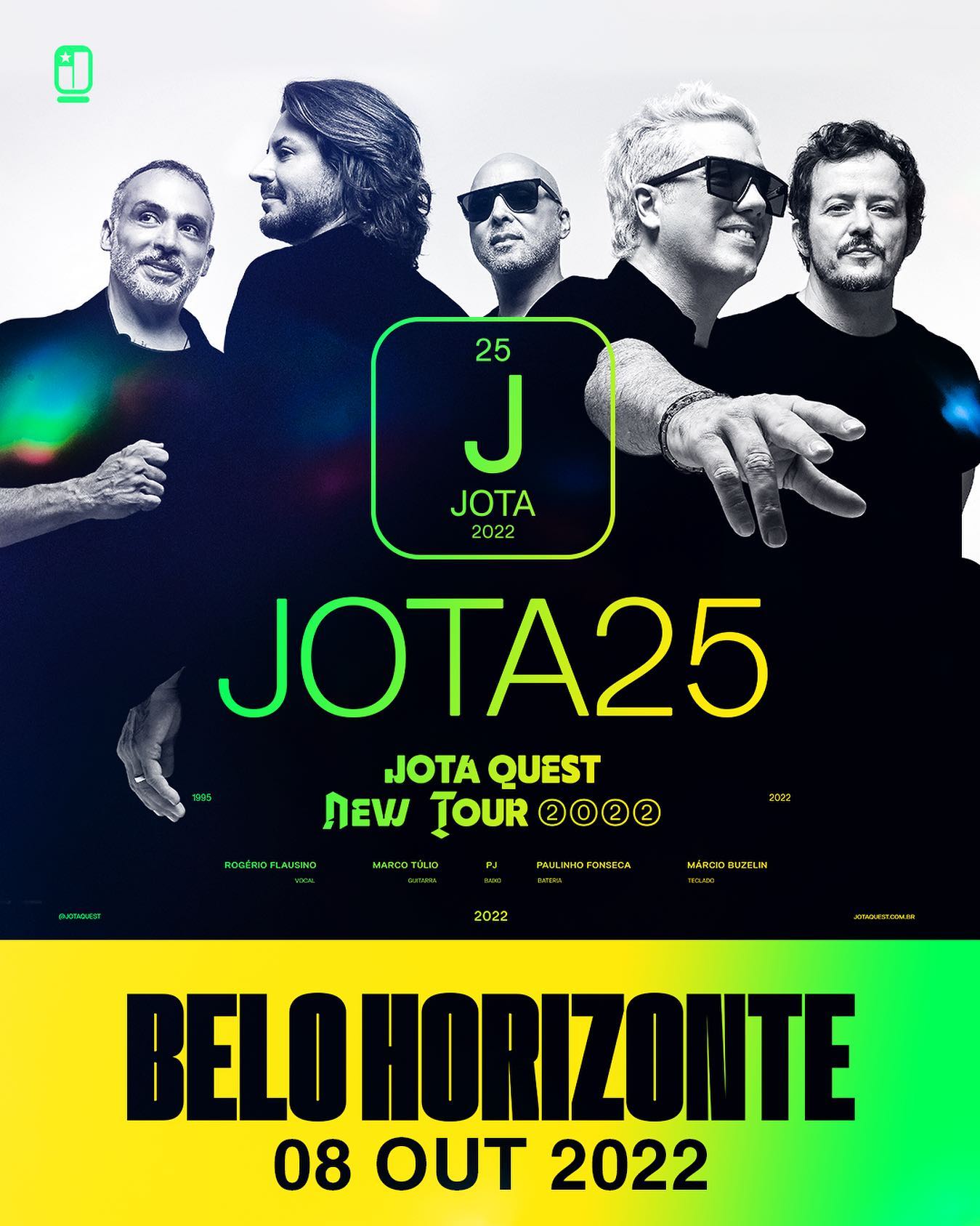 Show: Jota Quest "Turnê JOTA25"