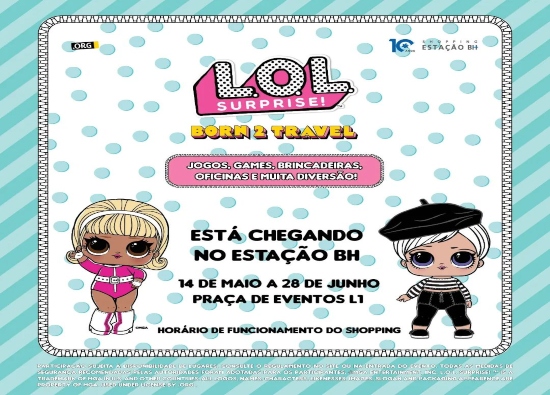Reprodução Instagram L.O.L Surprise - Shopping Estação BH