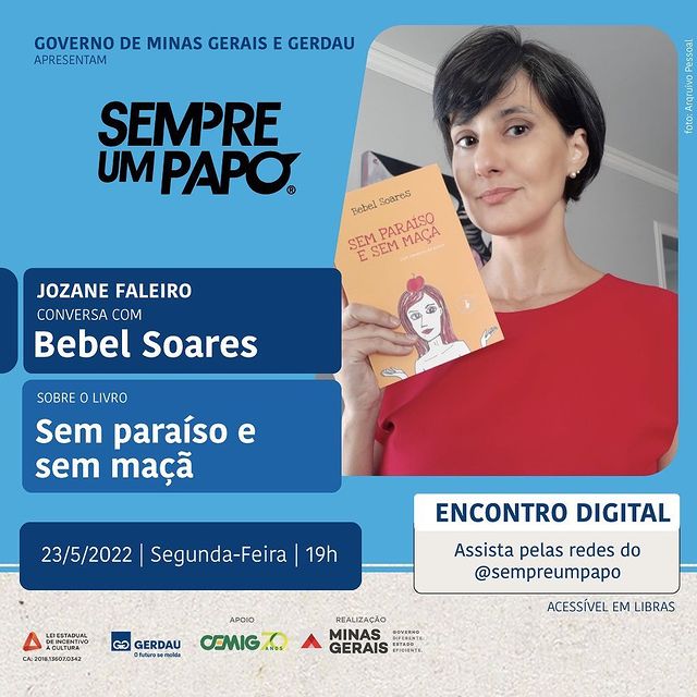 Reprodução Instagram Sempre Um Papo recebe Bebel Soares
