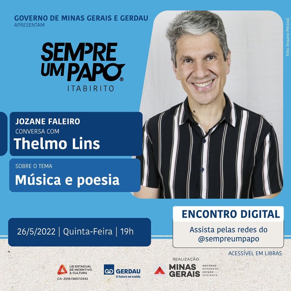 Sempre Um Papo recebe Thelmo Lins