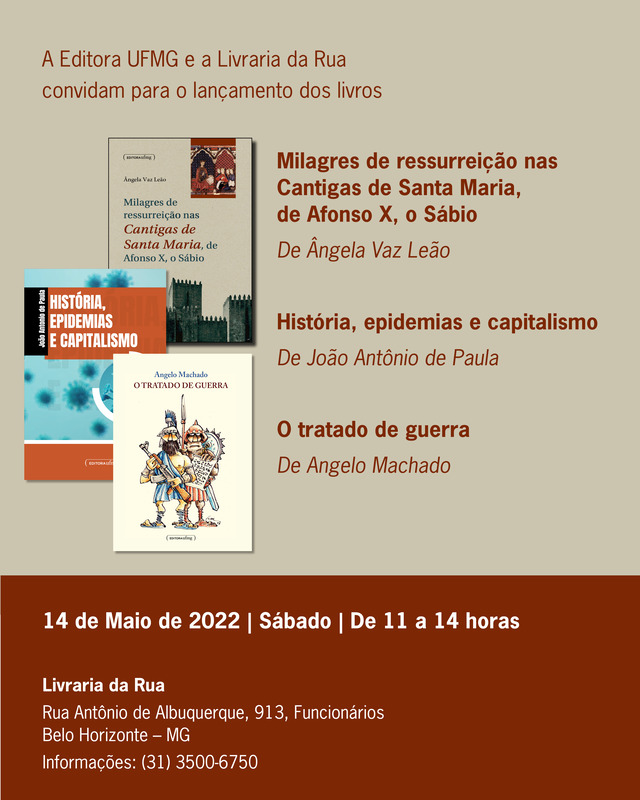 Divulgação/Oficial Editora UFMG: Lançamento Da Coleção "Obras Presentes" e Obras Inéditas
