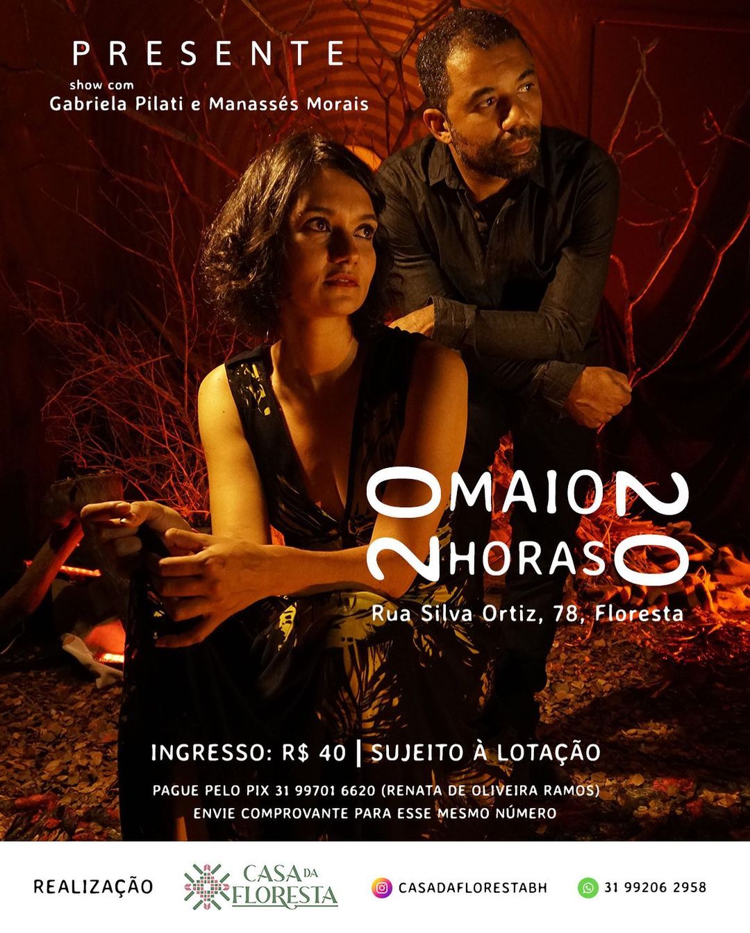 Show: Gabriela Pilati e Manassés Morais 