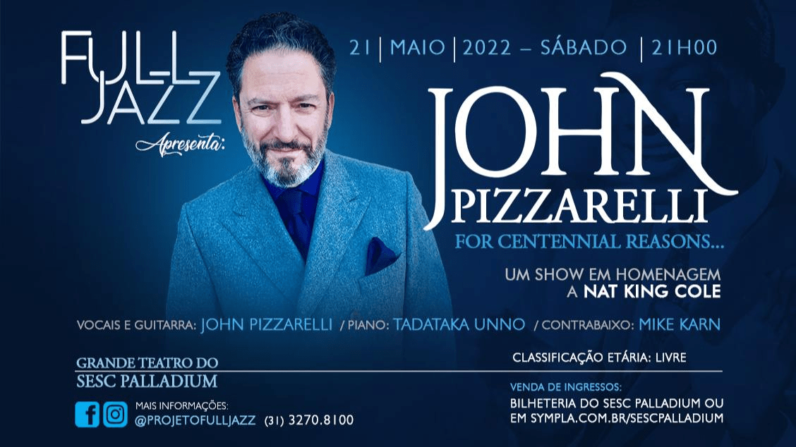 Show “John Pizzarelli Trio – For Centennial Reasons…”