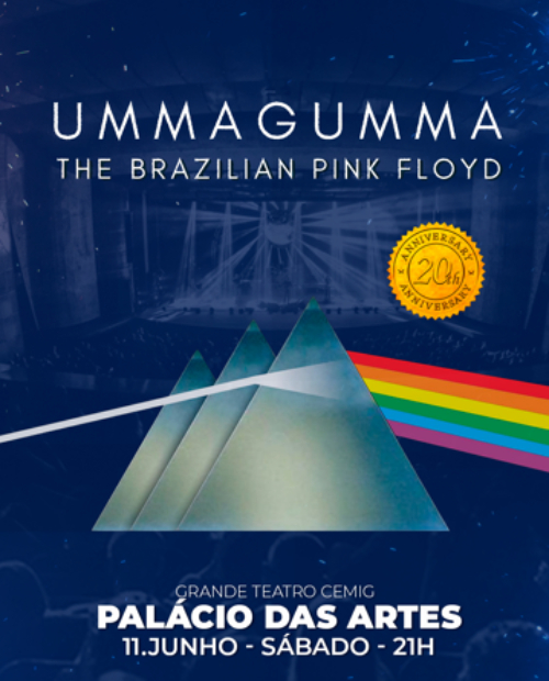 Show: Ummaguma "20 Anos" - Palácio das Artes 