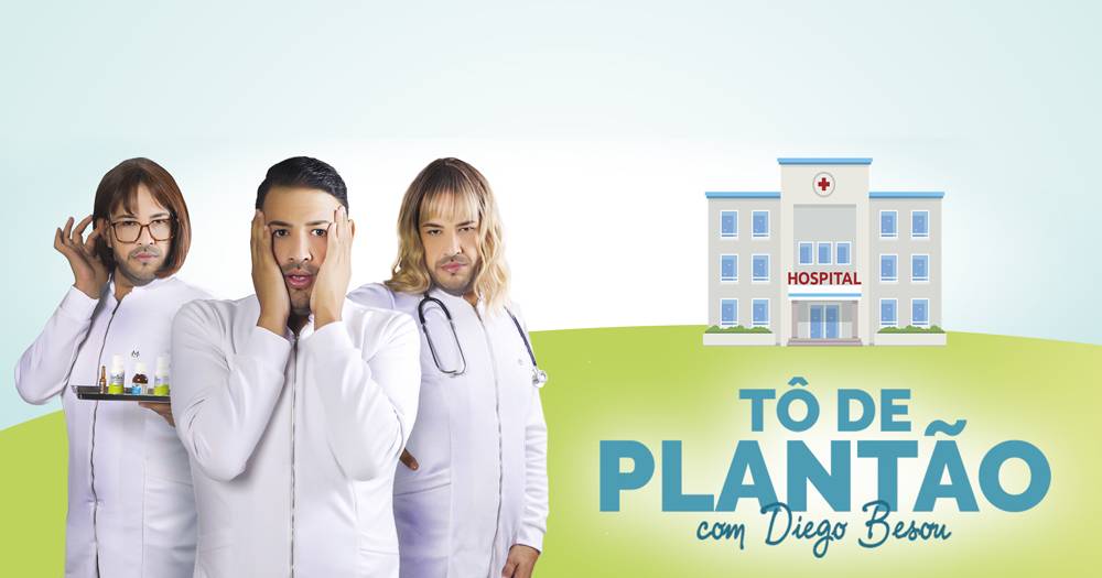 Divulgação/Oficial Diego Besou em "Tô de Plantão"