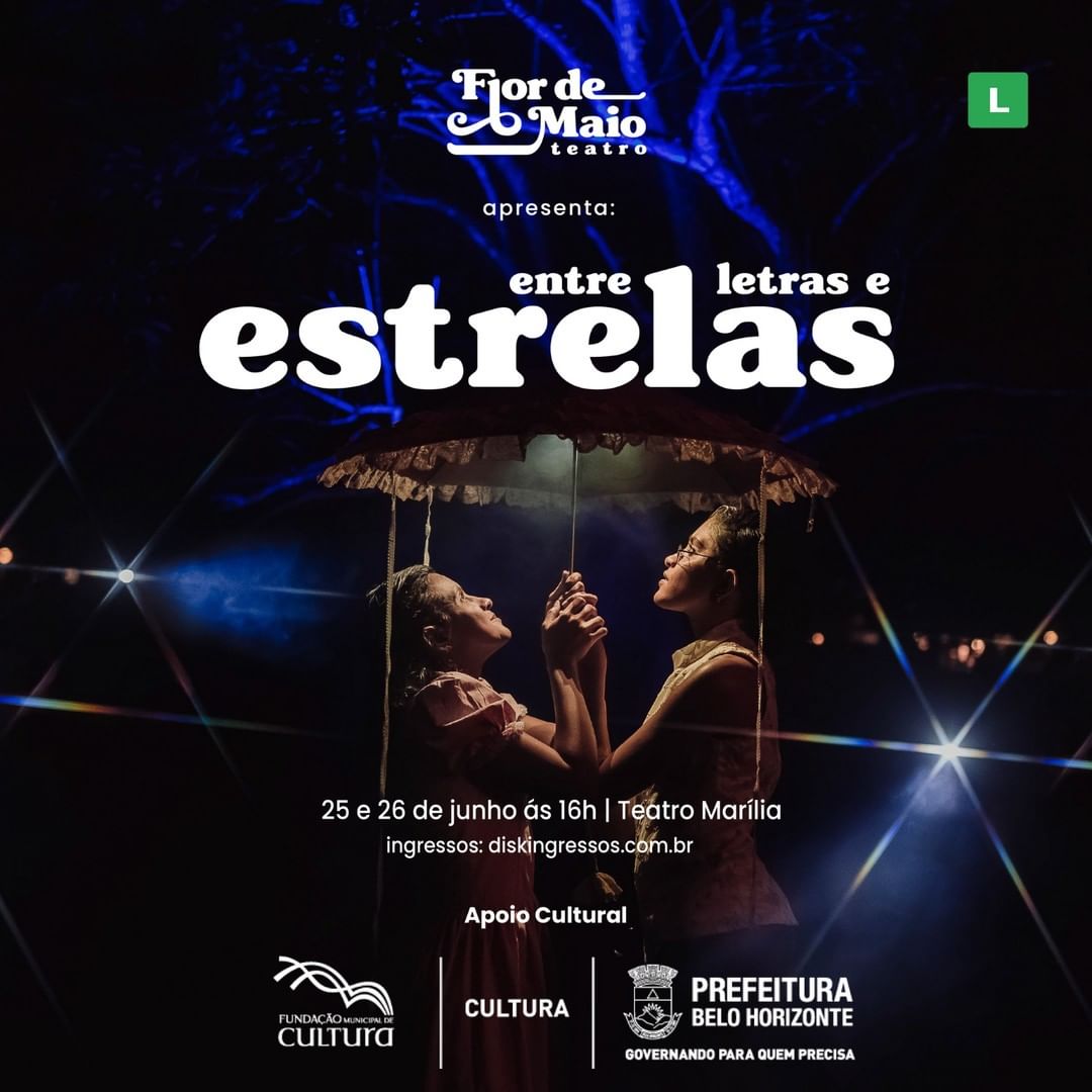 Espetáculo infantil: “Entre Letras e Estrelas”