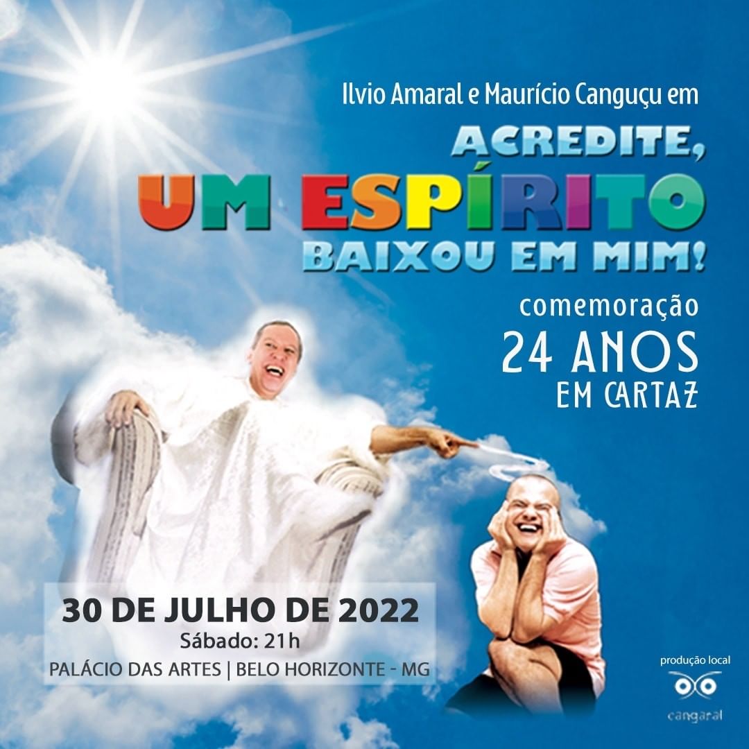 Comédia: "Acredite, um espírito baixou em mim" - FCS