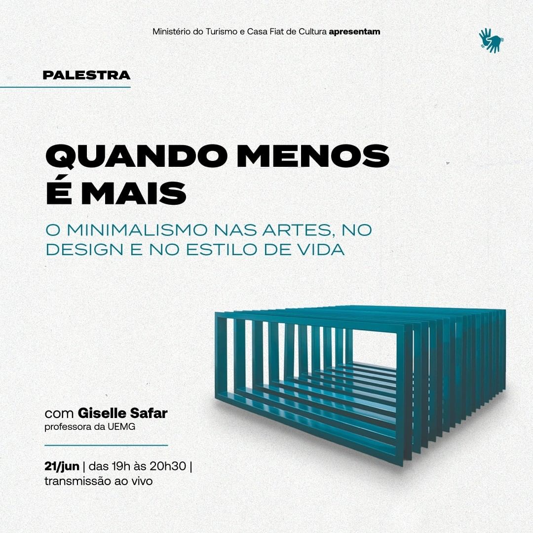 Palestra: "Minimalismo" - Casa Fiat de Cultura