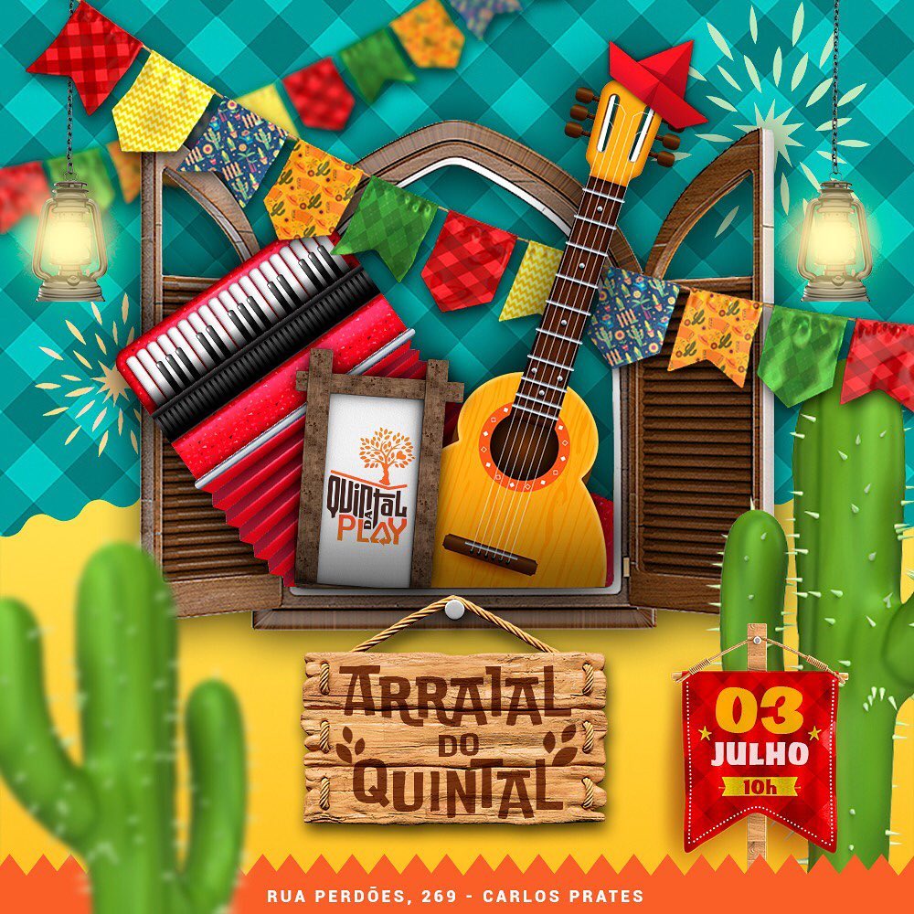 Reprodução Instagram 1º Arraiá do Quintal