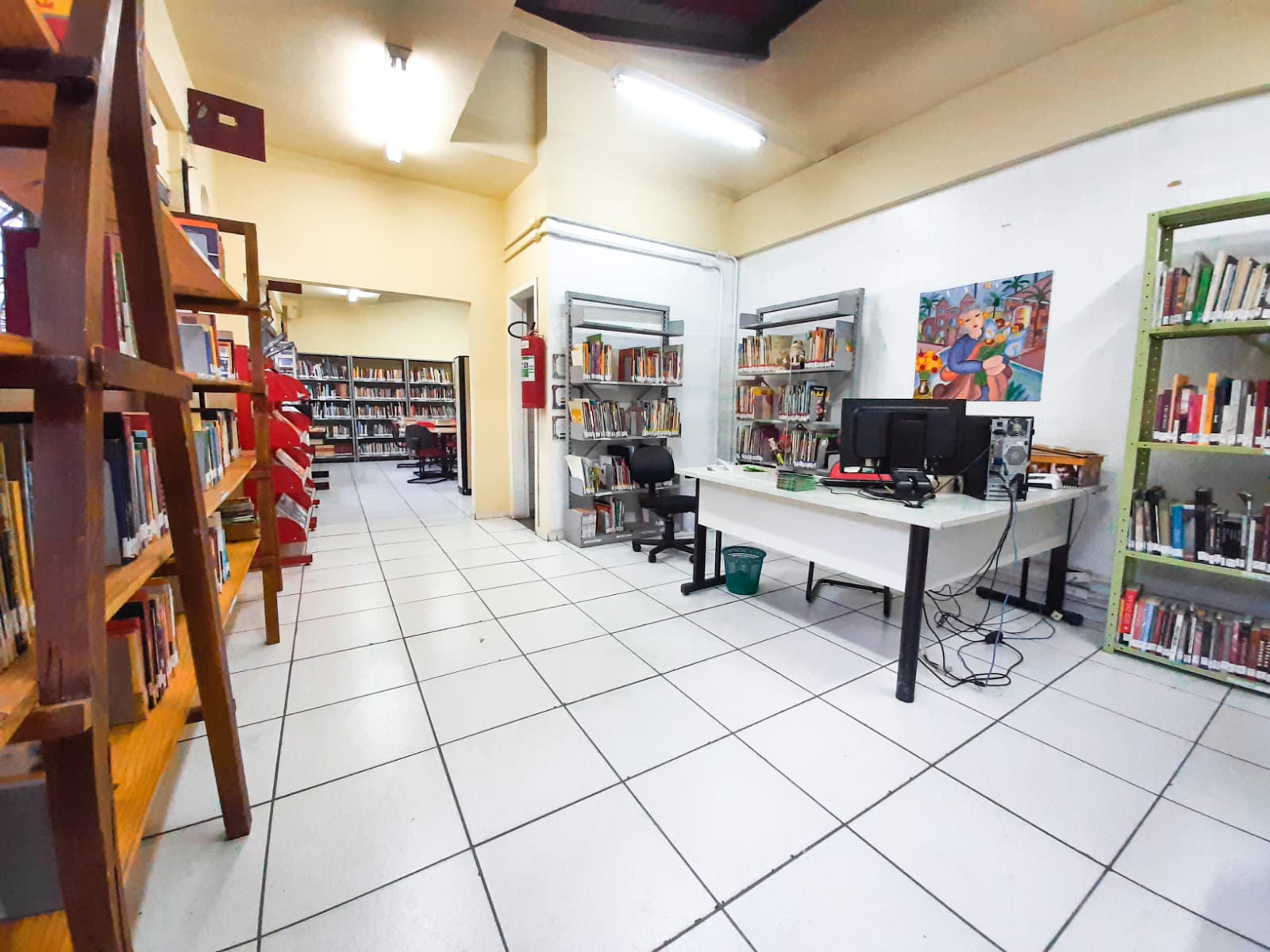 Biblioteca do Centro Cultural Liberalino Alves de Oliveira