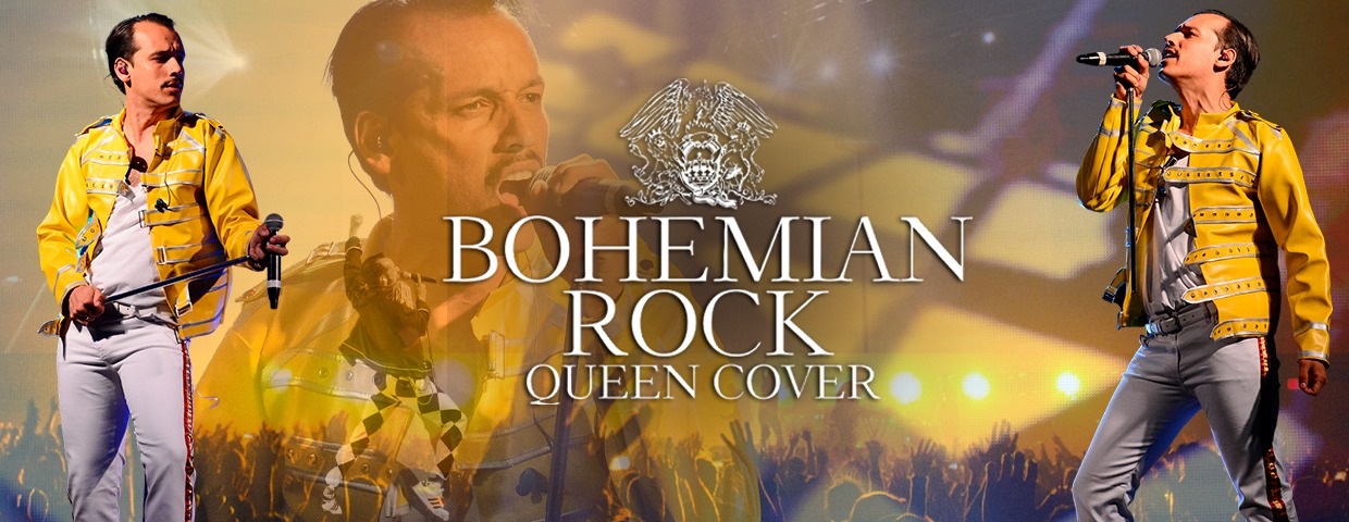 Show: QUEEN - Bohemian Rock Cover | Cine Theatro Brasil Vallourec