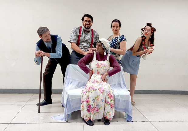 Elenco do espetáculo O Grande Plano dos Silva