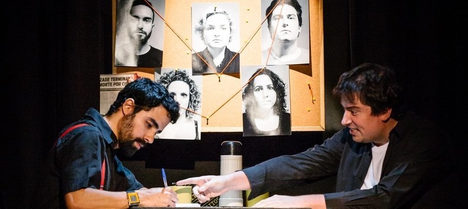 Espetáculo: "Suspeitos – Um Crime Improvisado" | Cine Theatro Brasil Vallourec