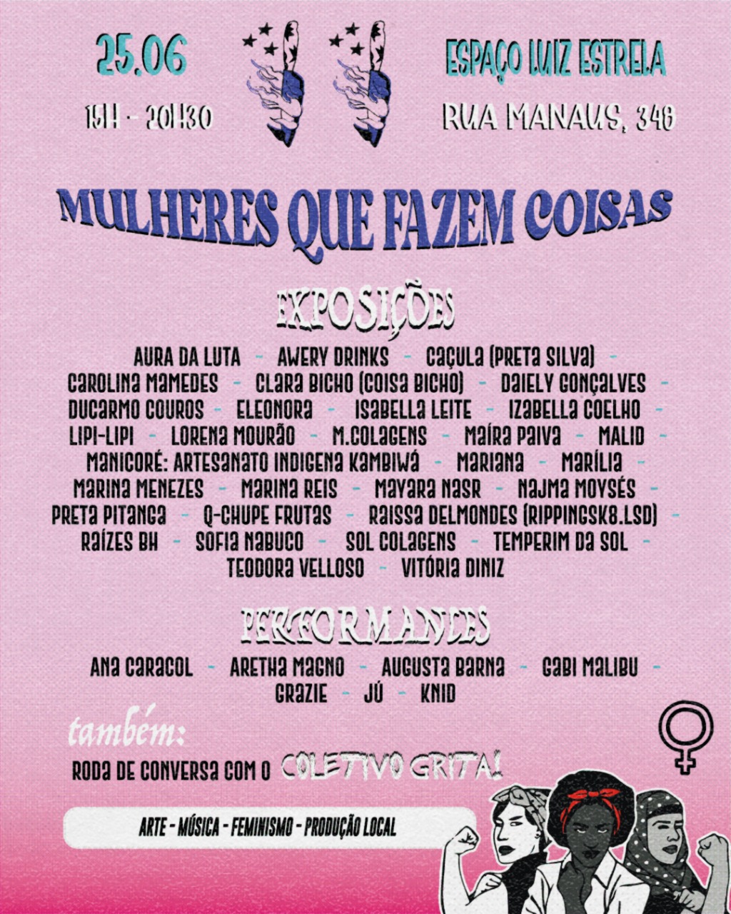 Exposições: "Mulheres que Fazem Coisas"