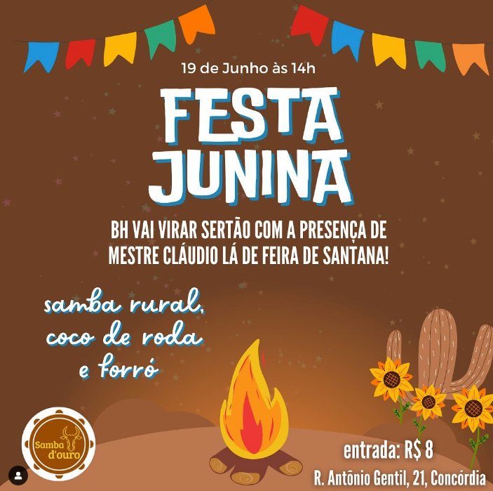Festa Junina Samba d'Ouro