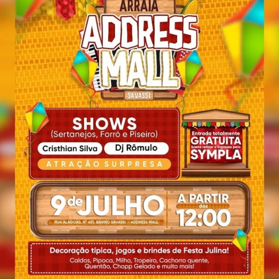 Arraiá Addres Mall