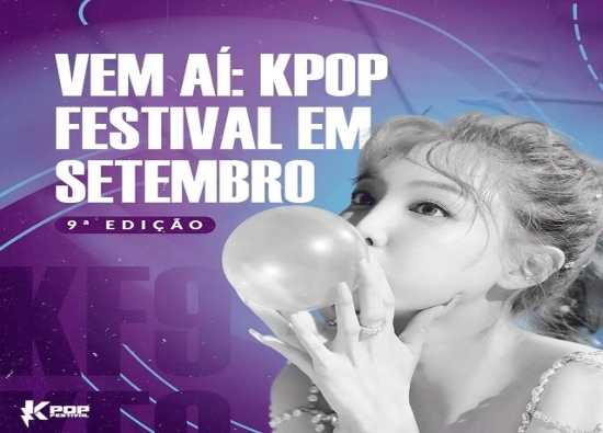 Reprodução Instagram 9ª Edição: KPop Festival