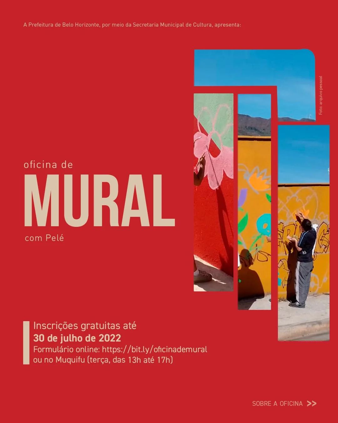 Oficina: "Oficina de Mural" | Muquifu 
