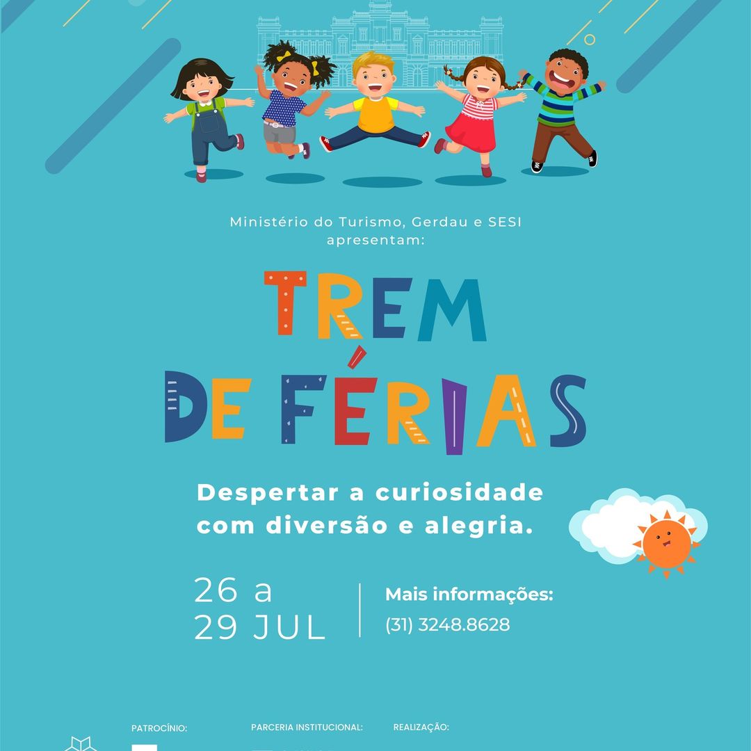 Programação de Férias: "Trem de Férias" | Museu de Artes e Ofícios