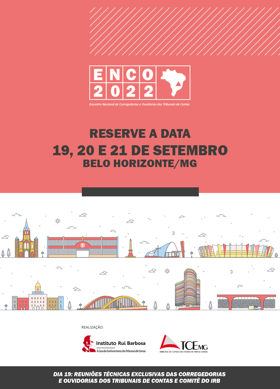 Encontro Nacional de Corregedorias e Ouvidorias dos Tribunais de Contas do Brasil – ENCO 2022