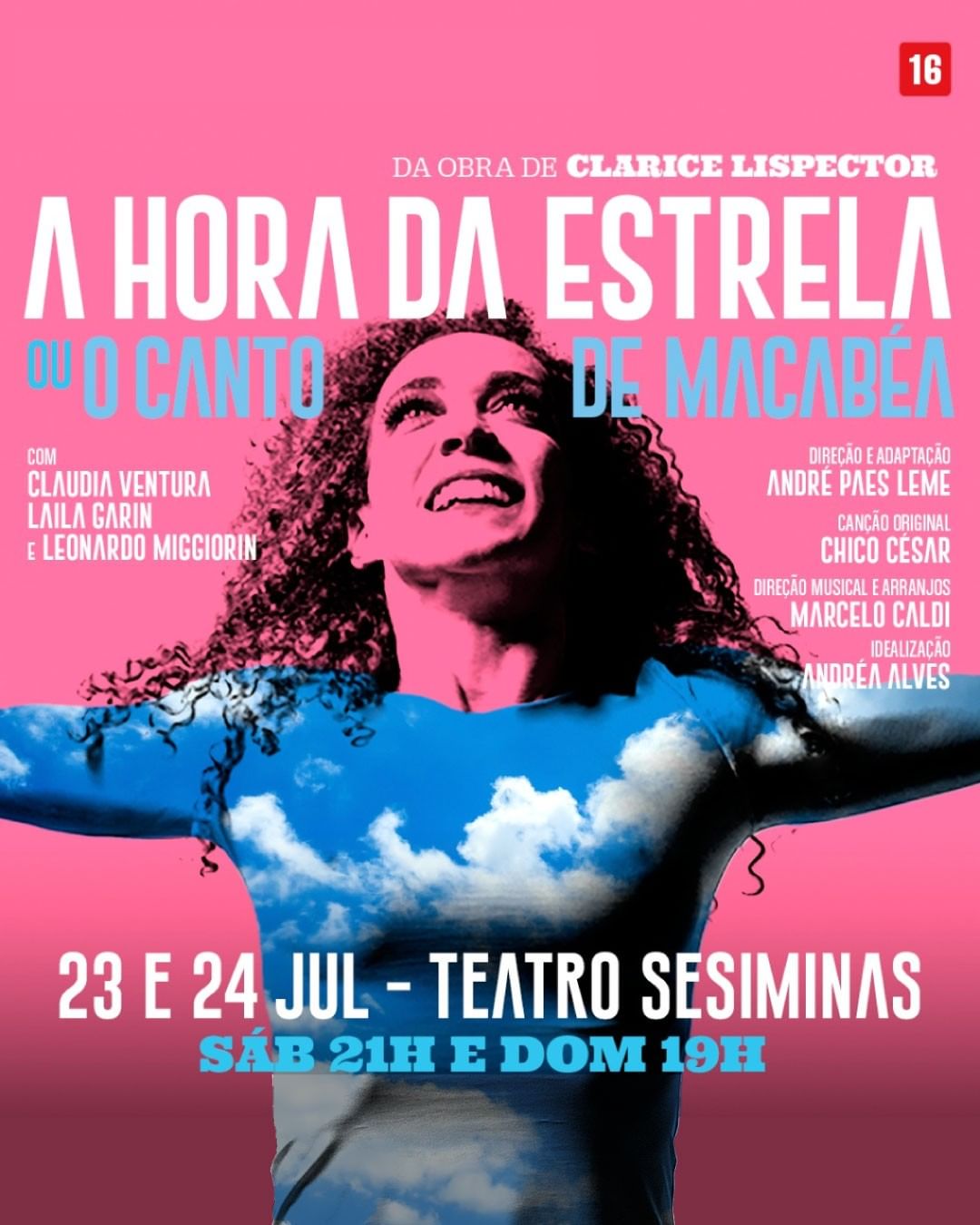 Espetáculo: “A Hora da Estrela ou O Canto de Macabéa” - SESI Cultura 