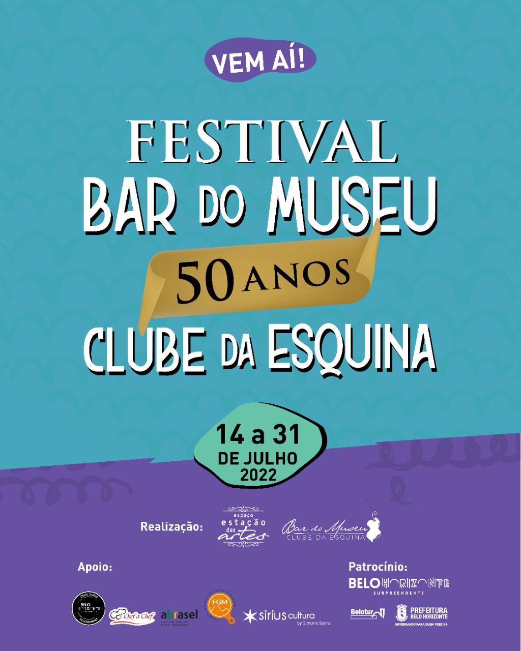 Festival: Bar do Museu 50 Anos Clube da Esquina