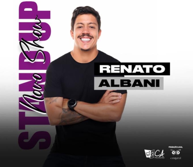 Stand up: Renato Albani em Novo Show