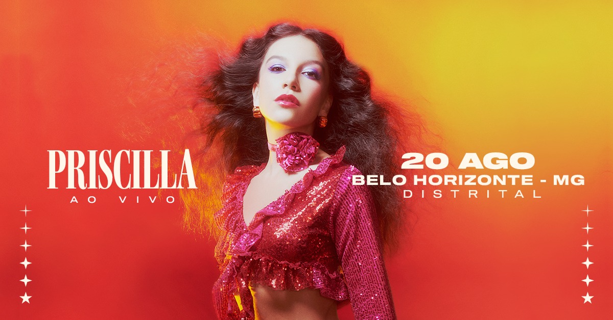 Show: Priscilla Alcantara- Ao Vivo Show: Priscilla Alcantara | Mercado Distrital do Cruzeiro