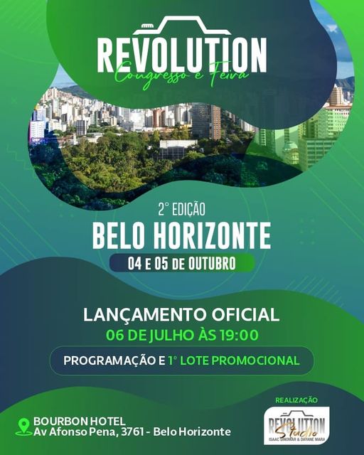 Congresso Revolution BH 2022 Portal Oficial de Belo Horizonte