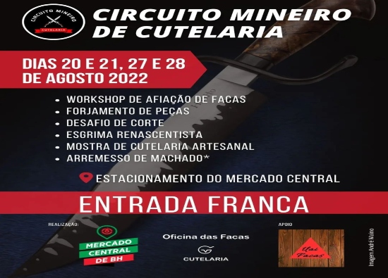 Reprodução oficial Circuito Mineiro de Cutelaria