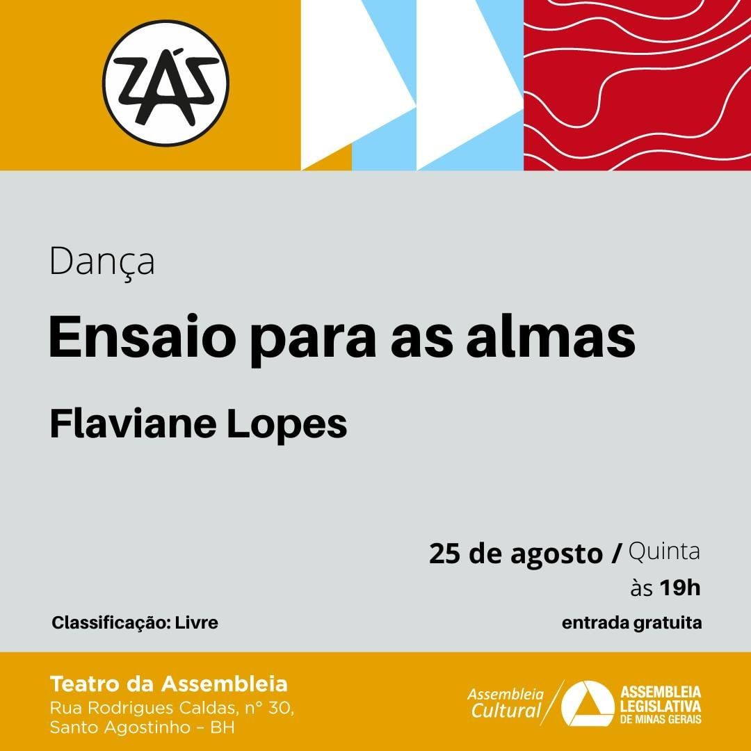 Espetáculo: "Ensaio para as almas"