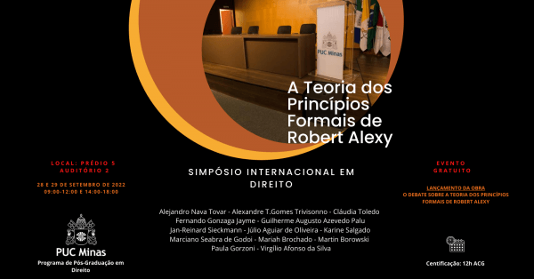 Simpósio Internacional em Direito - A Teoria dos Princípios Formais de Robert Alexy 