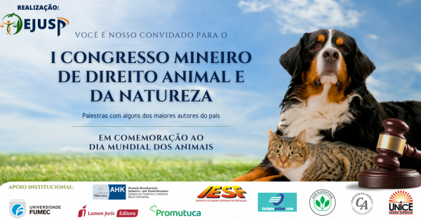 Reprodução evento I Congresso Mineiro de Direito Animal e da Natureza