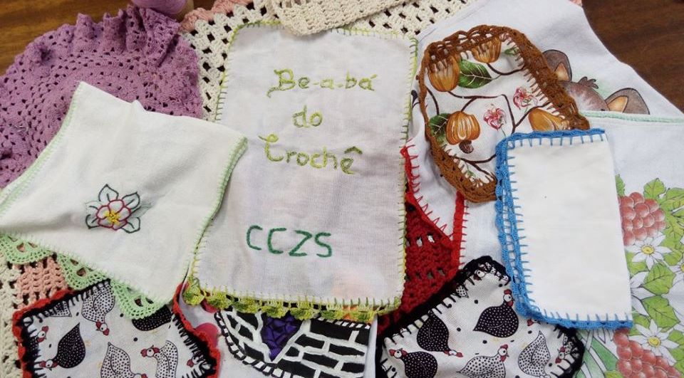 Beabá crochê no Centro Cultural Zilah Spósito