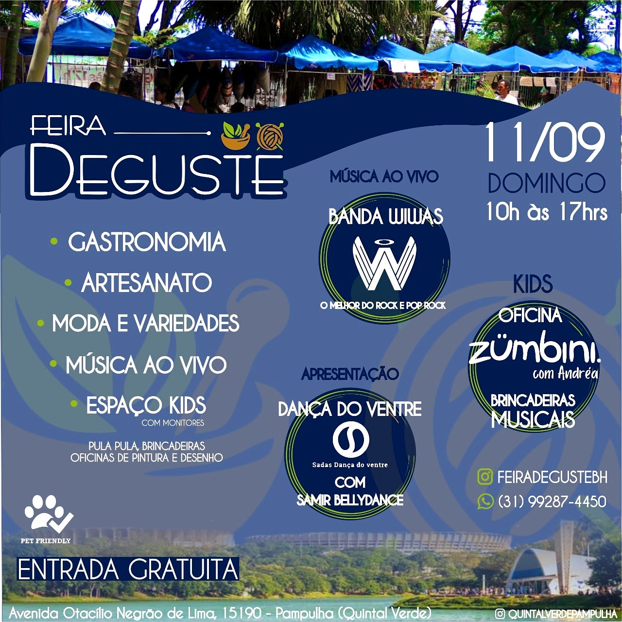 Reprodução oficial Feira Deguste