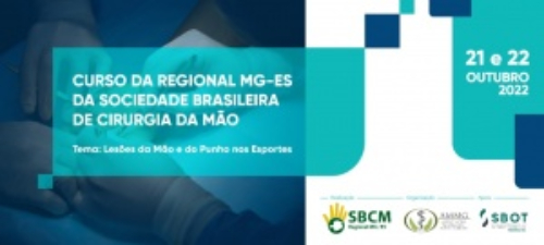 Curso da Regional MG-ES da Sociedade Brasileira de Cirurgia da Mão - 2022