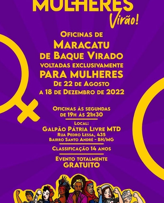 Divulgação/Oficial Oficina de Maracatu de Baque Virado