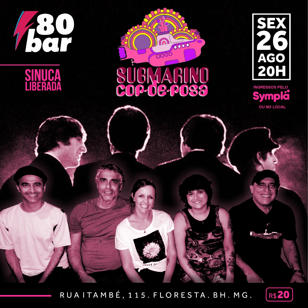 Show: Submarino Cor-de-Rosa